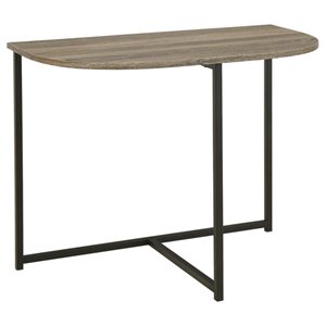 ashley furniture wadeworth engineered wood side end table in gray & black