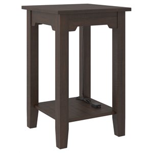ashley furniture camiburg engineered wood side end table in warm brown