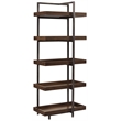 Signature Design by Ashley Starmore Left or Right Wood Pier in Brown & Gunmetal