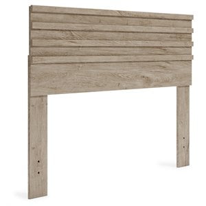 ashley furniture oliah full panel engineered wood headboard in natural