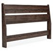 Ashley Furniture Calverson Full Panel Engineered Wood Headboard in Mocha Brown