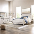 Ashley Furniture Shawburn 1-Drawer Wood Nightstand in White & Charcoal