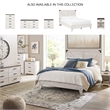 Ashley Furniture Shawburn 1-Drawer Wood Nightstand in White & Charcoal