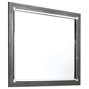 ashley furniture lodanna bedroom glass mirror in gray