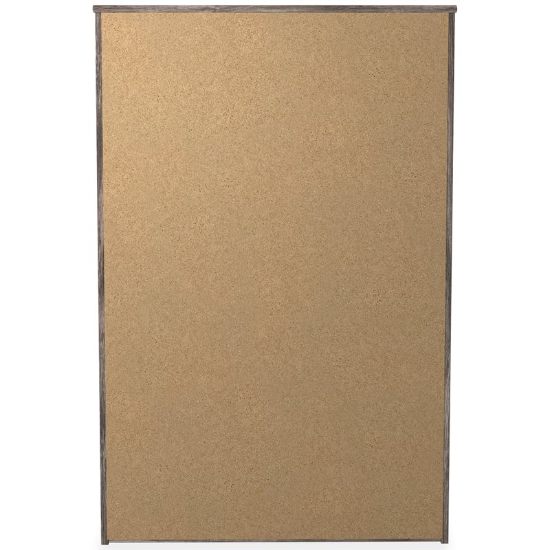 Ashley Furniture Ralinksi Four Drawer Engineered Wood Chest in Gray