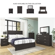 Ashley Furniture Belachime Four Drawer Engineered Wood Chest in Black