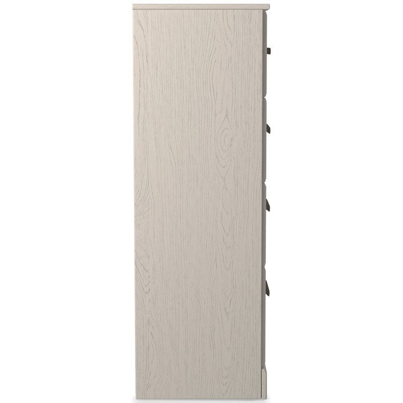 Ashley Furniture Stelsie Four Drawer Engineered Wood Chest in White