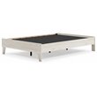 Signature Design by Ashley Socalle Engineered Wood Full Platform Bed in Natural