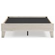 Signature Design by Ashley Socalle Engineered Wood Full Platform Bed in Natural