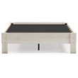 Signature Design by Ashley Socalle Engineered Wood Full Platform Bed in Natural