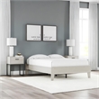 Signature Design by Ashley Socalle Engineered Wood Full Platform Bed in Natural