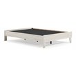 Signature Design by Ashley Socalle Engineered Wood Full Platform Bed in Natural