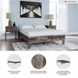 Signature Design by Ashley Neilsville Engineered Wood Full Platform Bed in Gray