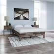 Signature Design by Ashley Neilsville Engineered Wood Full Platform Bed in Gray