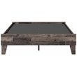 Signature Design by Ashley Neilsville Engineered Wood Full Platform Bed in Gray