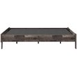 Signature Design by Ashley Neilsville Engineered Wood Full Platform Bed in Gray