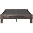 Signature Design by Ashley Neilsville Engineered Wood Full Platform Bed in Gray
