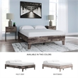 Signature Design by Ashley Neilsville Engineered Wood Full Platform Bed in Gray