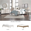 Signature Design by Ashley Socalle Engineered Wood Queen Platform Bed in Natural