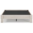 Signature Design by Ashley Socalle Engineered Wood Queen Platform Bed in Natural