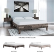 Signature Design by Ashley Neilsville Engineered Wood Queen Platform Bed in Gray
