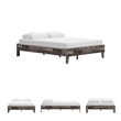 Signature Design by Ashley Neilsville Engineered Wood Queen Platform Bed in Gray