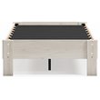 Signature Design by Ashley Socalle Engineered Wood Twin Platform Bed in Natural