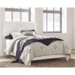 Ashley Furniture Paxberry Engineered Wood Queen Panel Headboard in Whitewash