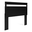 Signature Design by Ashley Finch Engineered Wood Queen Panel Headboard in Black
