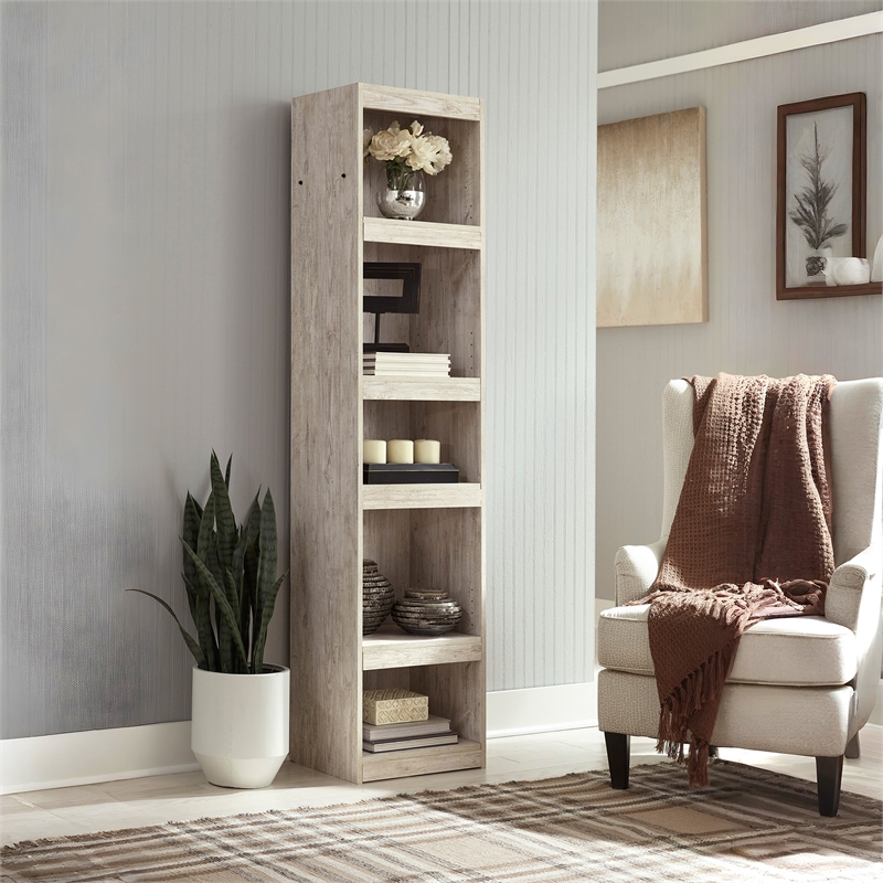 Signature Design by Ashley Willowton Coastal Engineered Wood Pier in Whitewash