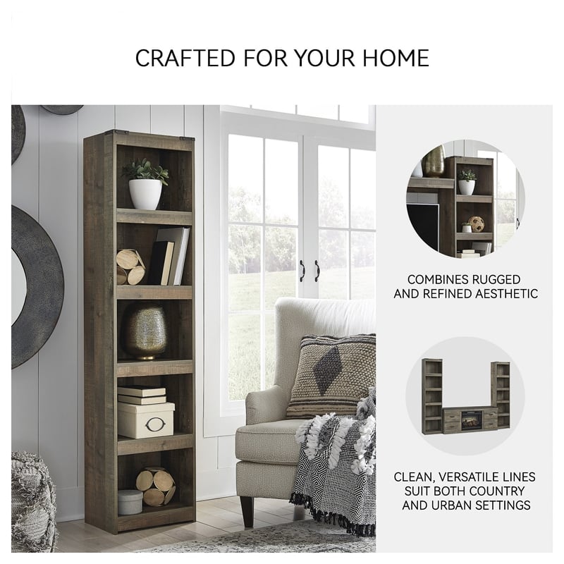 Signature Design by Ashley Trinell Transitional Engineered Wood Pier in Brown