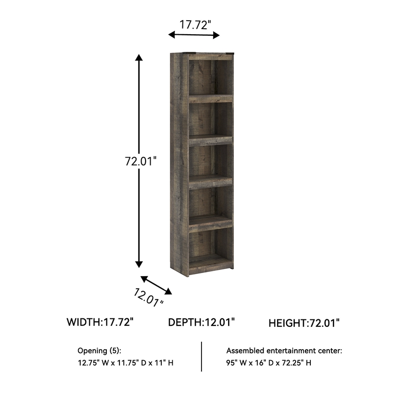 Signature Design by Ashley Trinell Transitional Engineered Wood Pier in Brown