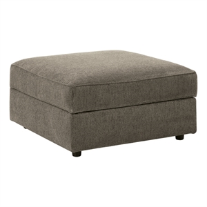 ashley furniture o'phannon fabric ottoman with storage in gray & black