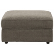 Ashley Furniture O'Phannon Fabric Ottoman with Storage in Gray & Black