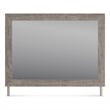 Signature Design by Ashley Bayzor Engineered Wood Bedroom Mirror in Warm Gray
