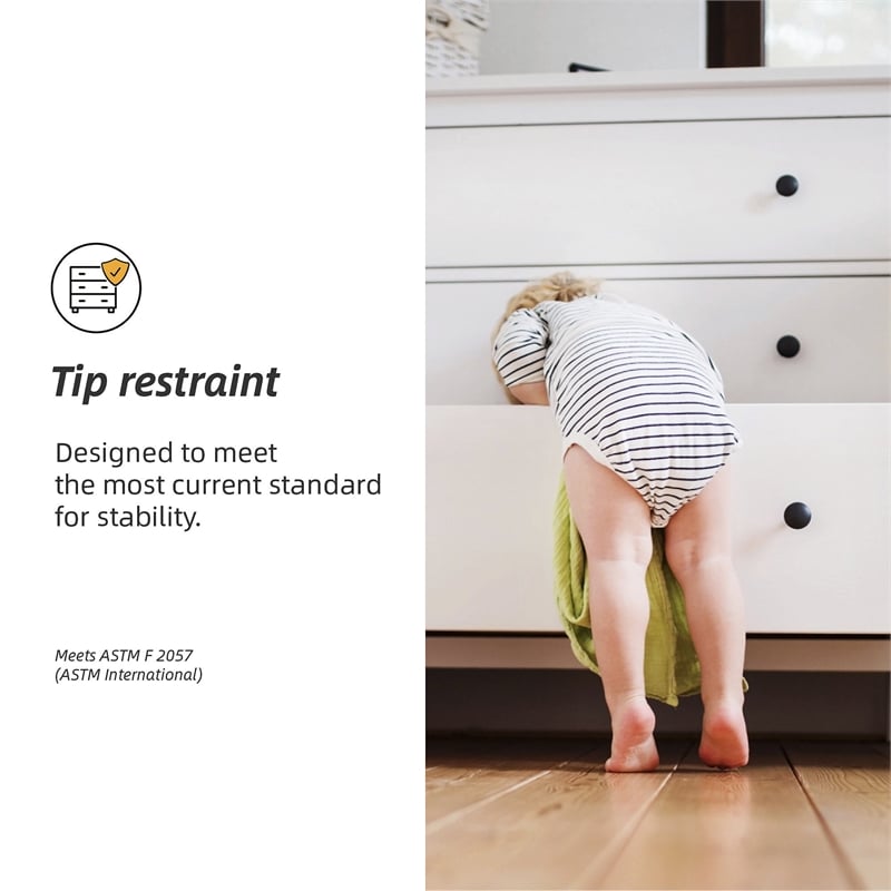 ashley furniture bronyan 4-drawer wood chest in rustic charcoal