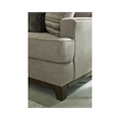 Signature Design by Ashley Kaywood Contemporary Fabric & Wood Sofa in Gray