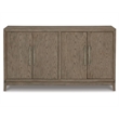 Ashley Furniture Chrestner Contemporary Wood Dining Server in Light Gray