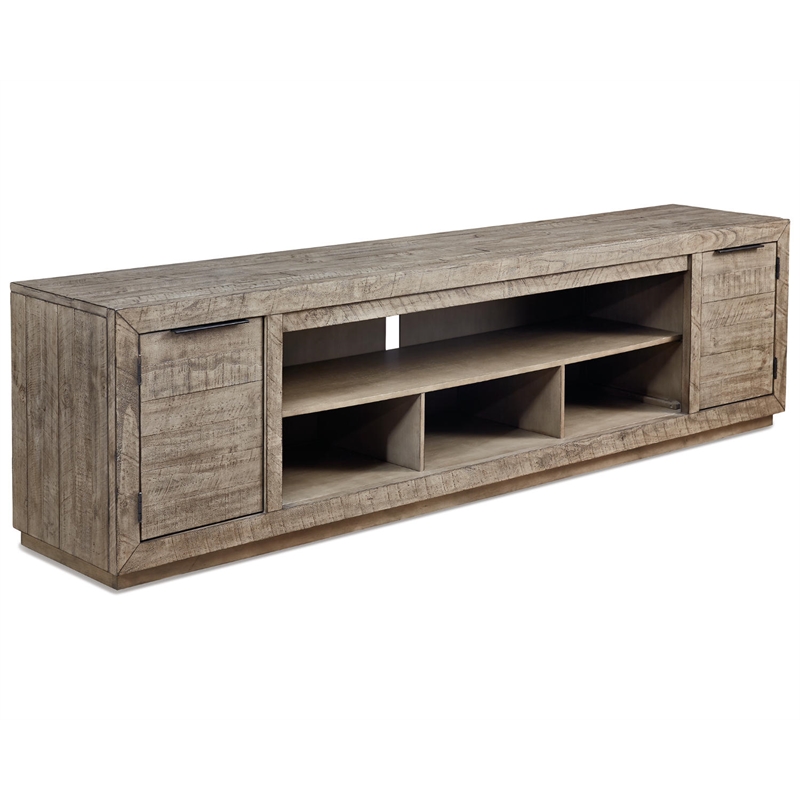 Ashley Furniture Krystanza Wood TV Stand for TVs up to 105