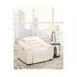 Signature Design by Ashley Next-Gen Gaucho Faux Leather Power Recliner in White