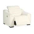 Signature Design by Ashley Next-Gen Gaucho Faux Leather Power Recliner in White