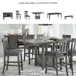 Signature Design by Ashley Hallanden Wood Dining Server in Antiqued Gray