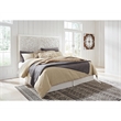 Signature Design by Ashley Paxberry Wood King Panel Headboard in White