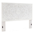 Signature Design by Ashley Paxberry Wood King Panel Headboard in White