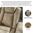 Ashley Furniture Next-Gen DuraPella Faux Leather Power Recliner in Brown