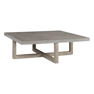 ashley furniture lockthorne square wood coffee table in light gray washed