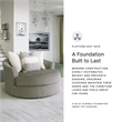 Ashley Furniture Creswell Oversized Swivel Fabric Accent Chair in Stone Gray