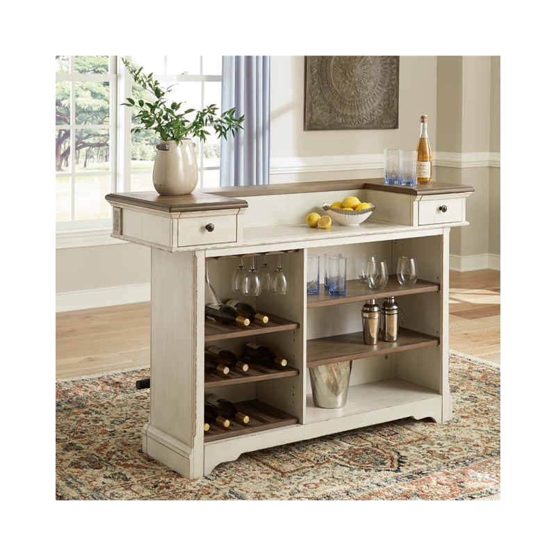 Ashley furniture deals wine bar