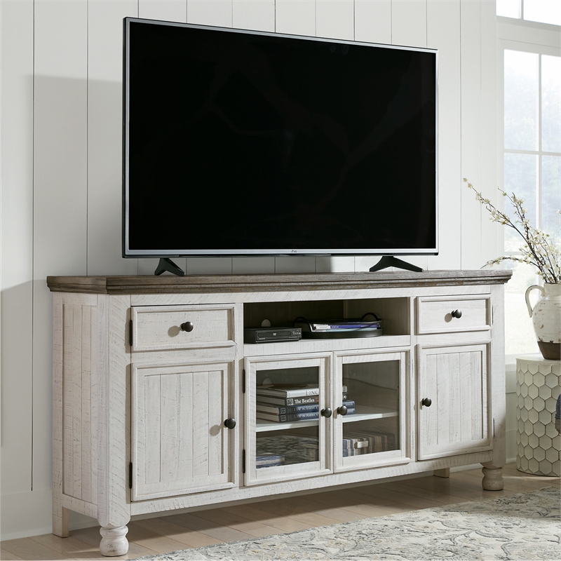 Ashley Furniture Havalance Wood TV Stand for TVs up to 85