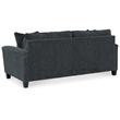 Signature Design by Ashley Abinger Contemporary Fabric Sofa in Smoke Gray